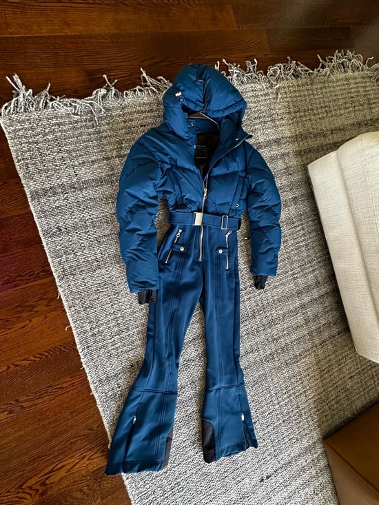 Cordova Ajax Puffer Ski Jumpsuit in Marine size Small - Picture 4 of 7